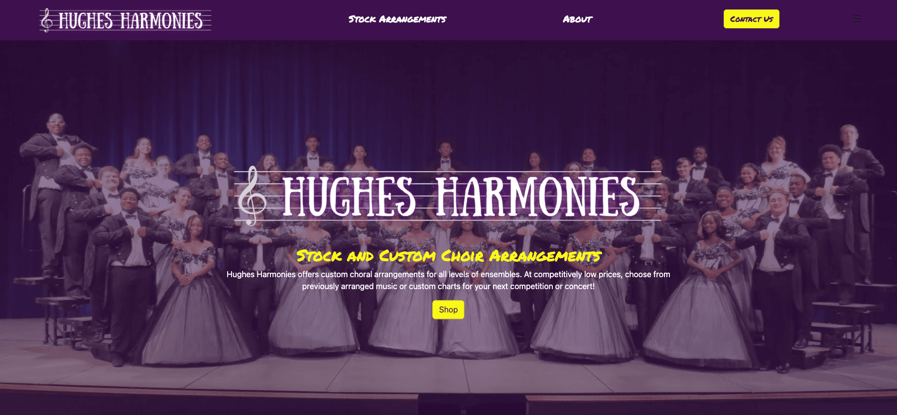 Hughes Harmonies Screenshot